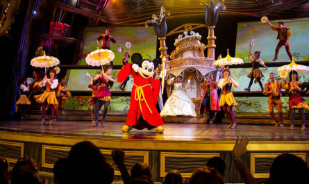 Mickey and the Magical Map at Disneyland ©Disney