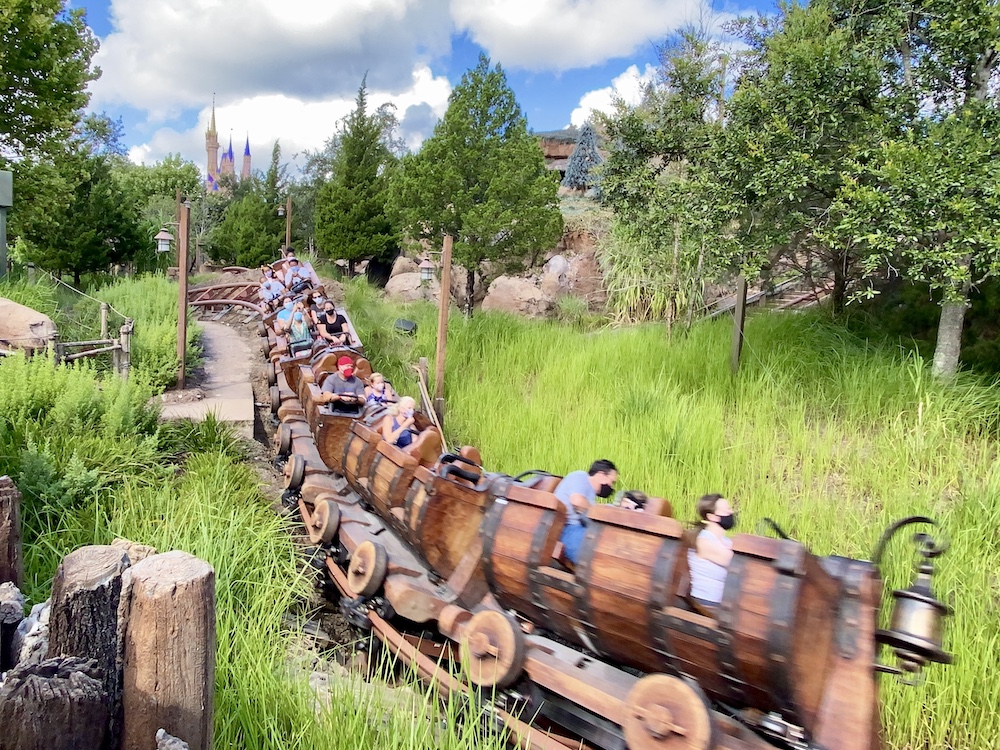 Seven Dwarfs Mine Train in the Magic Kingdom