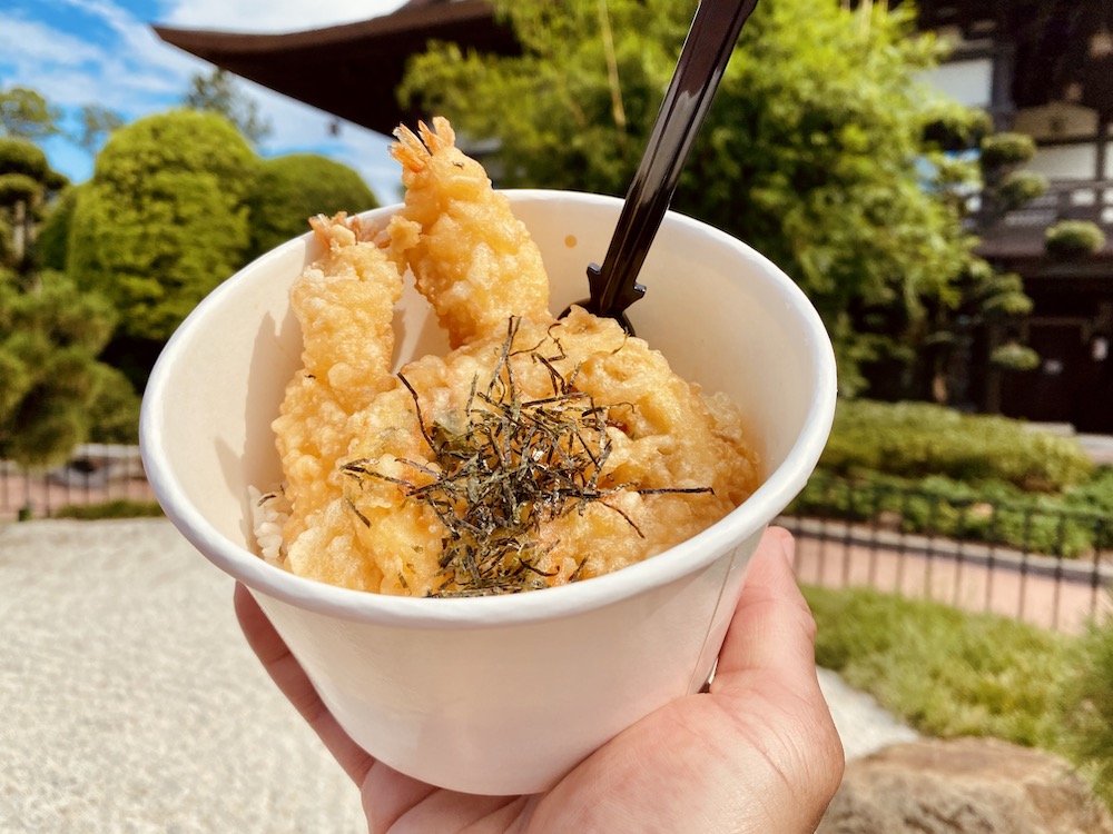 Tempura Donburi Japan Booth in EPCOT