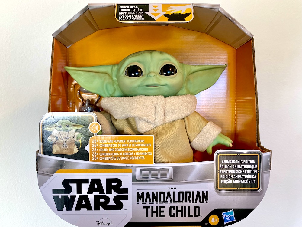 Star Wars The Child Animatronic Edition with Over 25 Sound and Motion  Combinations, The Mandalorian Toy for Kids 