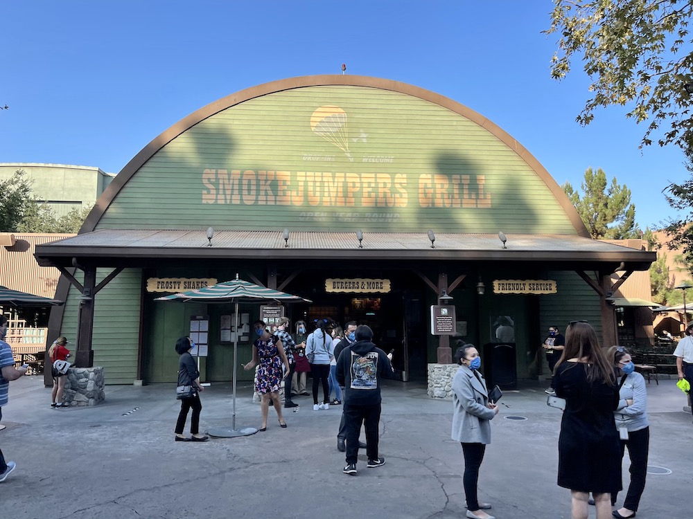 Buena Vista Street Reopening - Smokejumpers Grill