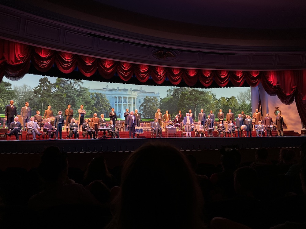 Hall of Presidents in the Magic Kingdom