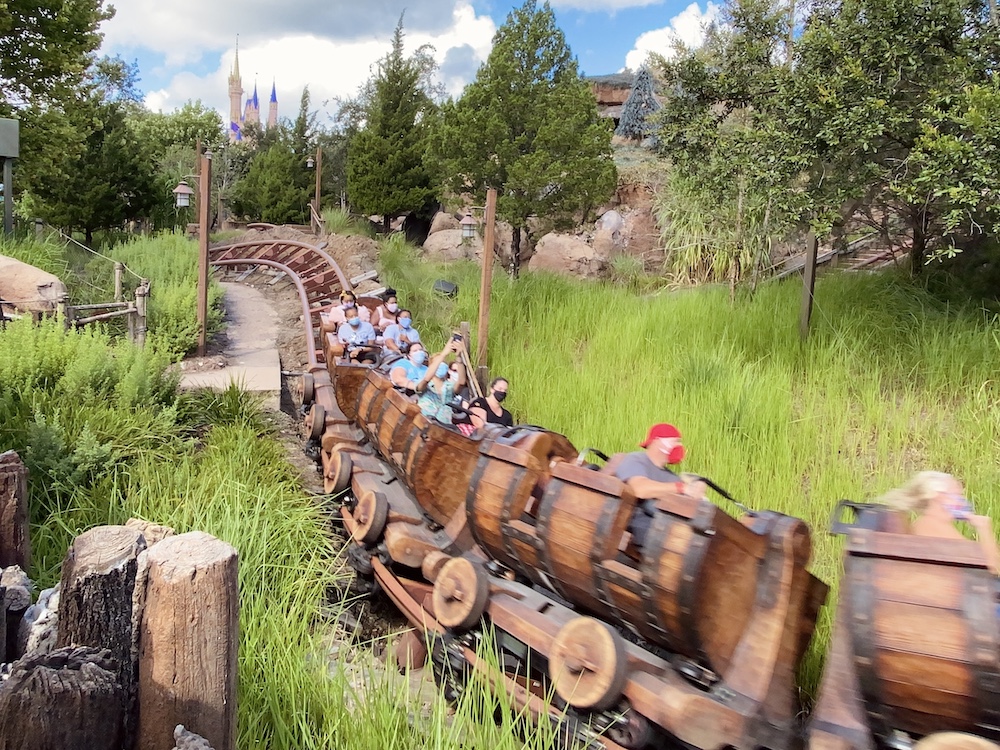 Seven Dwarfs Mine Train at the Magic Kingdom