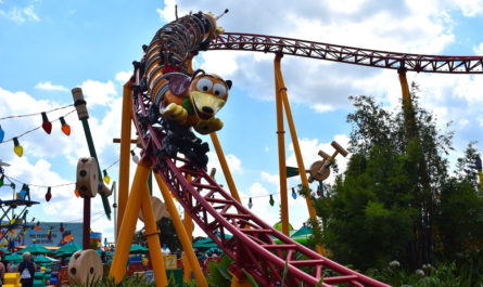 Slinky Dog Dash in Toy Story Land