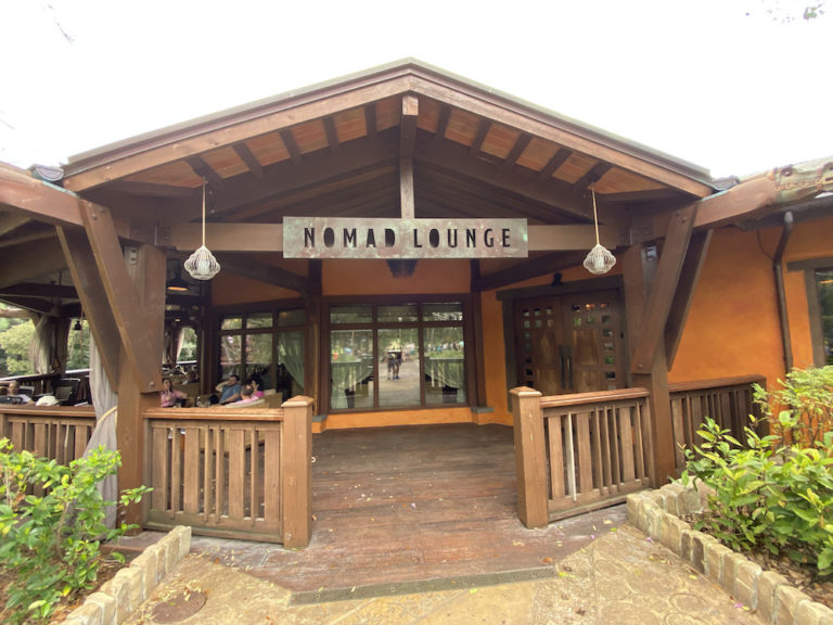 Disney Bar Review: The Amazing Nomad Lounge in Animal Kingdom - Magic ...