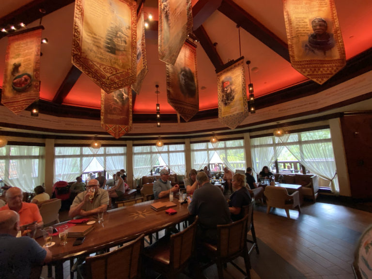 Disney Bar Review: The Amazing Nomad Lounge in Animal Kingdom - Magic ...