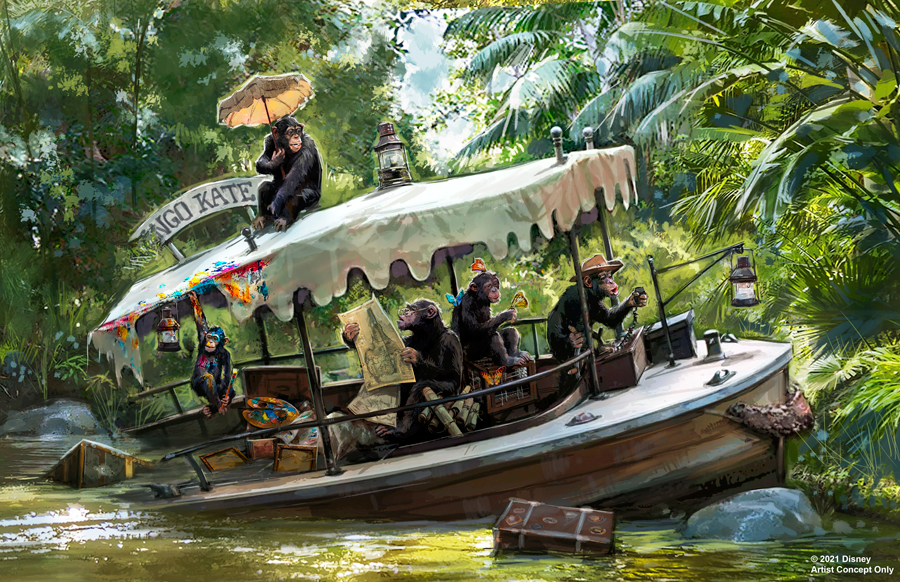 Jungle Cruise update concept art