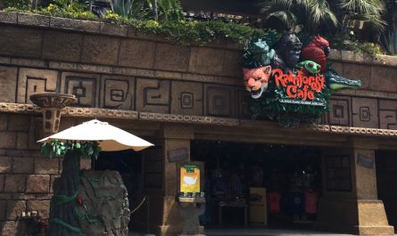 The Rainforest Cafe in Downtown Disney (in 2016)