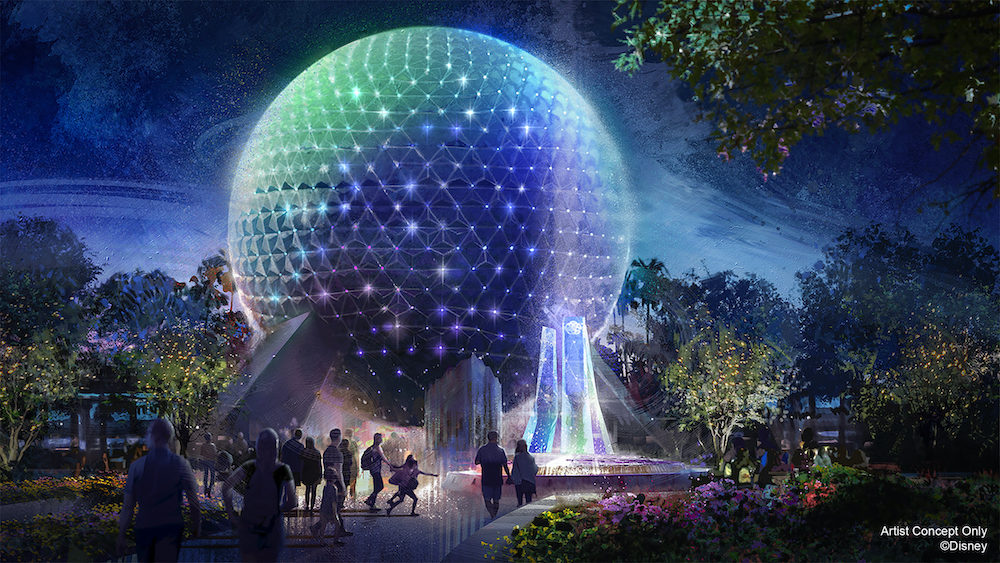 EPCOT gets an EARidescent glow