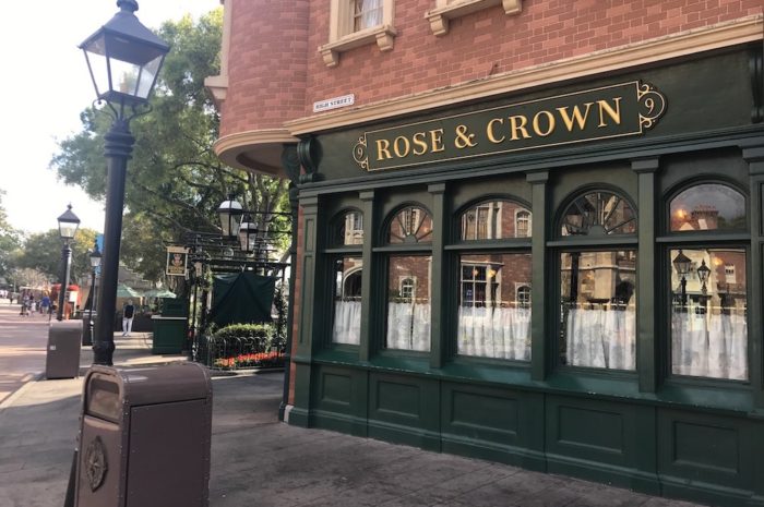 Rose & Crown Closed for Refurbishment at Epcot