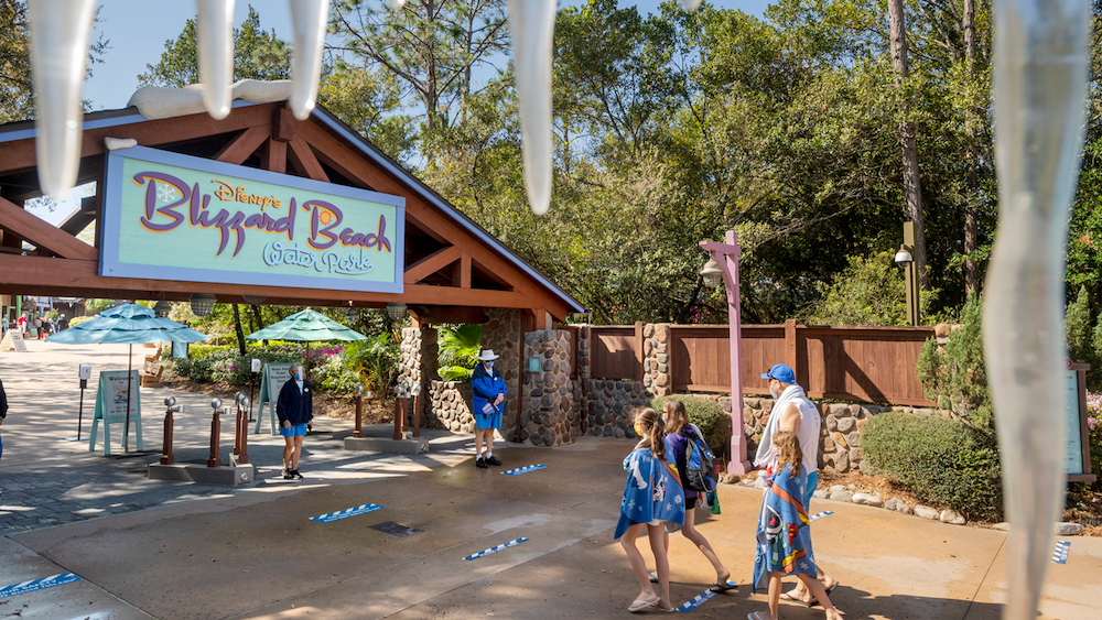 Disney's Blizzard Beach water park reopened on March 7, 2021