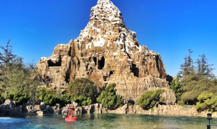 The Matterhorn Bobsleds at Disneyland