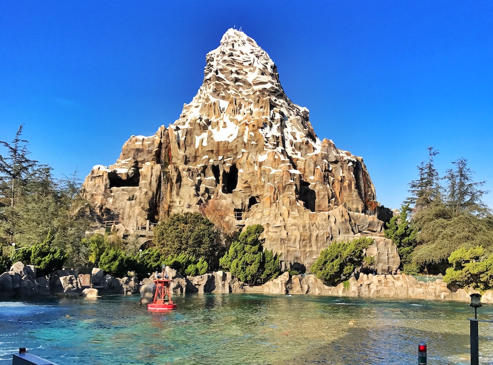 The Matterhorn Bobsleds at Disneyland