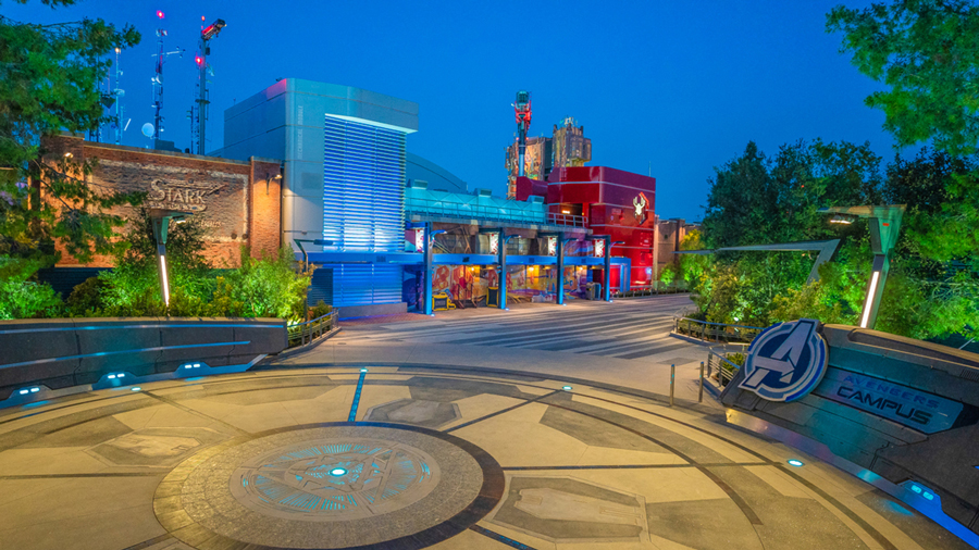 Avengers Campus in Disney California Adventure