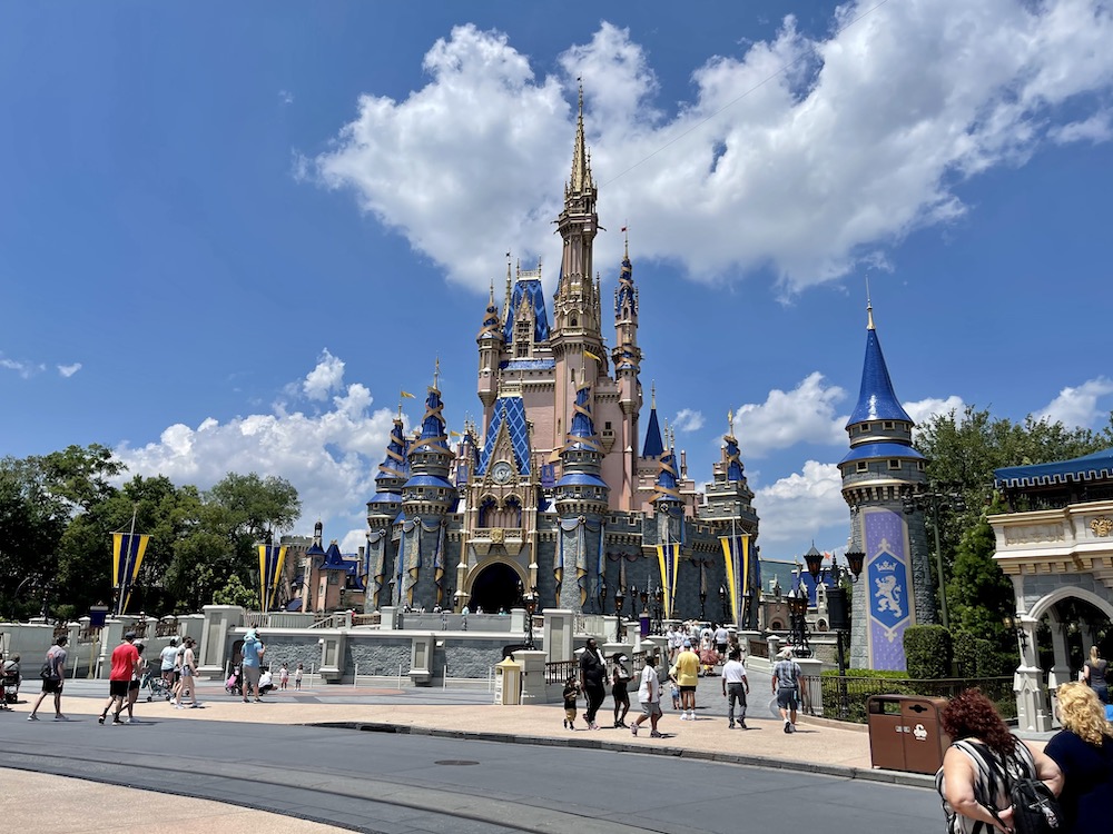 Cinderella Castle at the Magic Kingdom