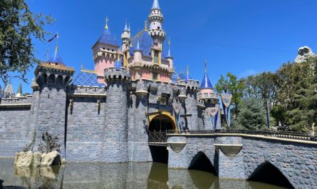 Sleeping Beauty Castle in Disneyland