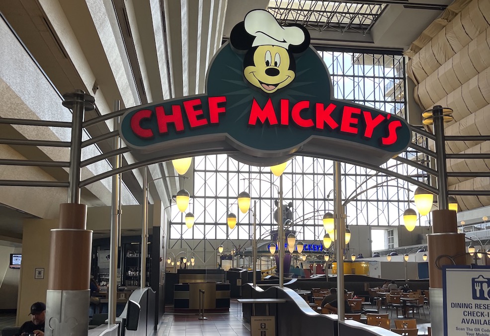 Chef Mickey's in Disney's Contemporary Resort