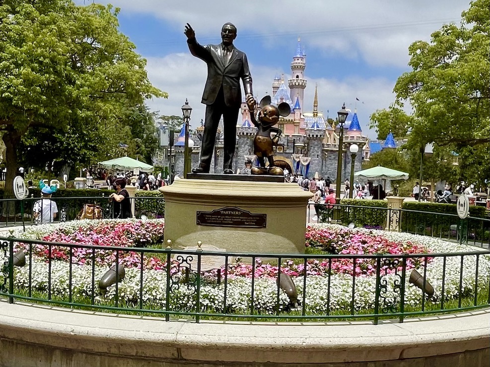 Partners Statue at Disneyland