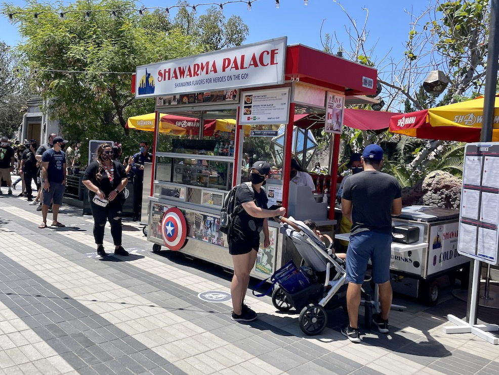 Shawarma Palace in Avengers Campus