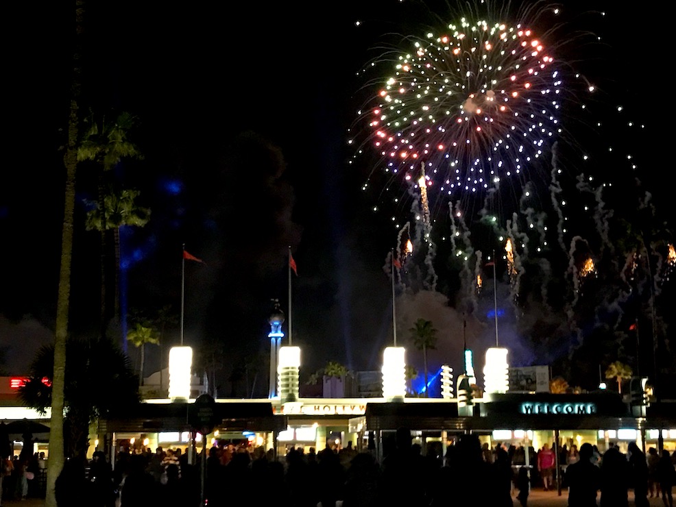 Fireworks at Disney's Hollywood Studios