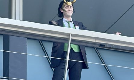 President Loki in Avengers Campus
