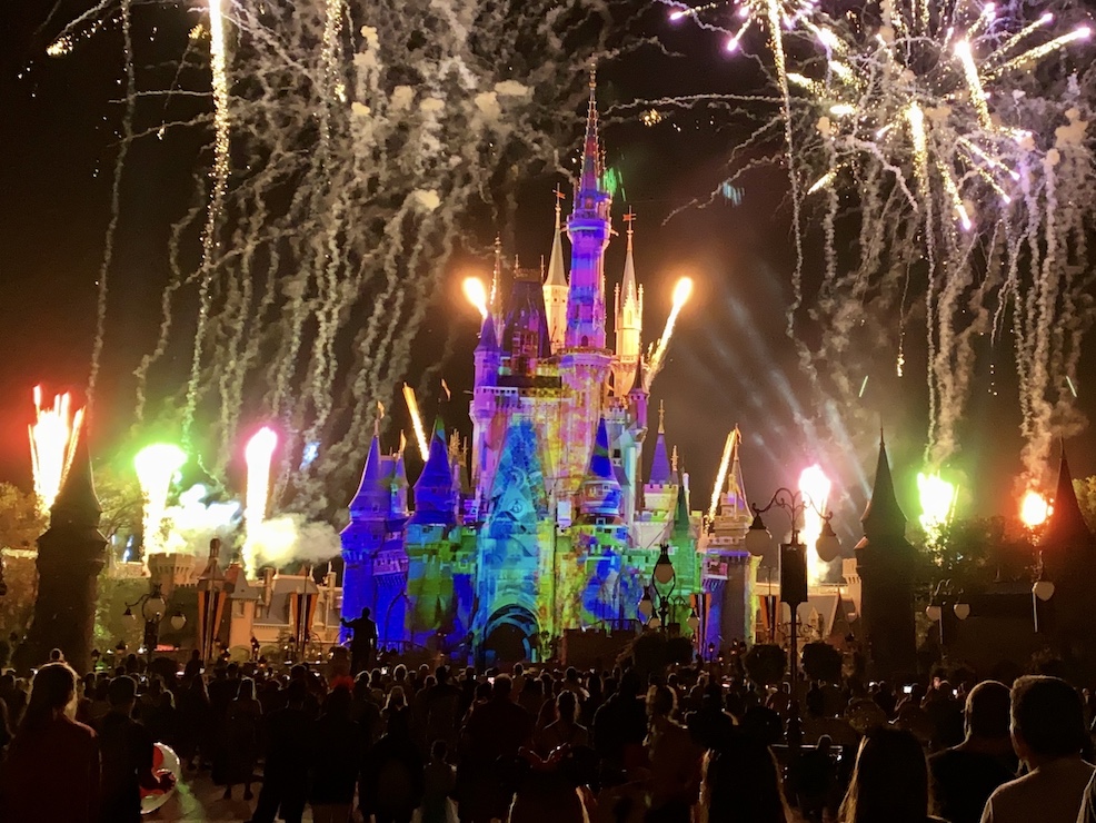 Happily Ever After fireworks at Magic Kingdom