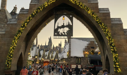 Christmas at Hogsmeade Village in Universal's Islands of Adventure