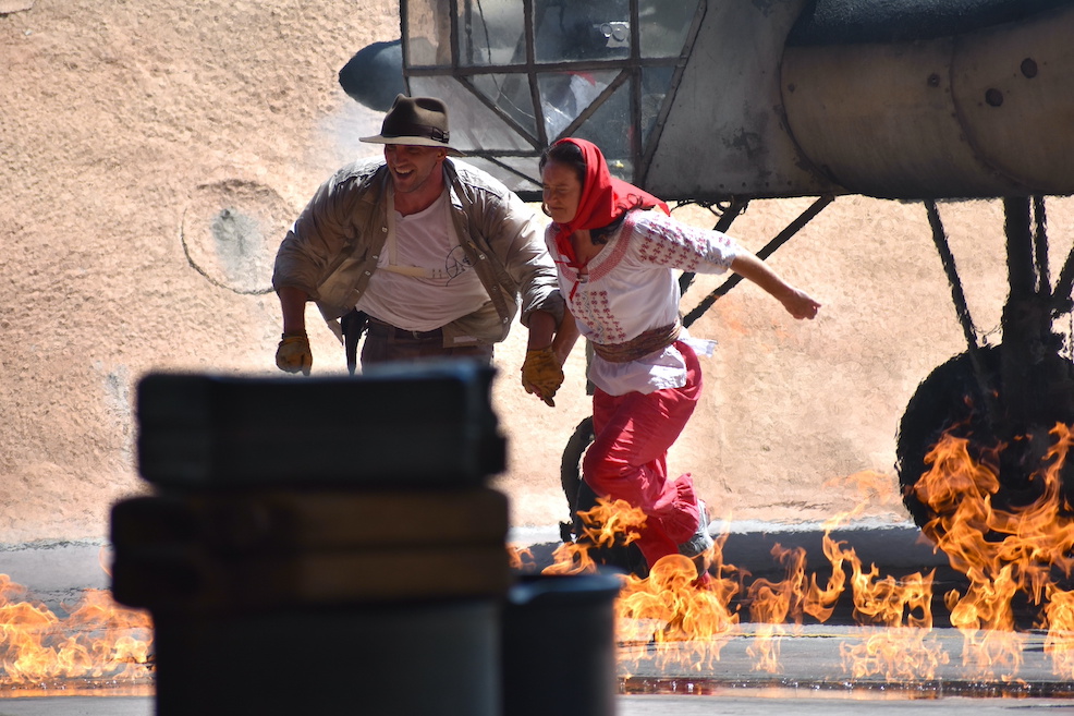 Indiana Jones stunt show at Disney's Hollywood Studios