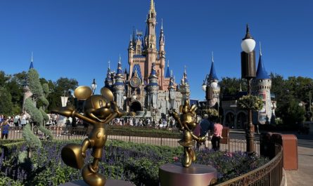 Cinderella Castle for Disney World's 50th Anniversary