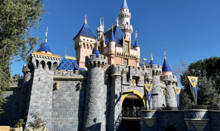 Sleeping Beauty Castle at Disneyland 2022